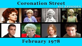 Coronation Street - All Episodes February  1978 | Coronation Street Full Episodes