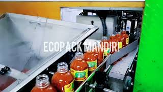 1 LINE MACHINE FILLING, CAPPING, LABELING. 1 SET MESIN PENGISIAN, PENUTUPAN DAN LABEL BOTOL