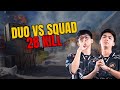 DUO VS SQUAD WITH RRQ C1BENK 28++ KILL FREE FIRE - RRQ DUTZZ