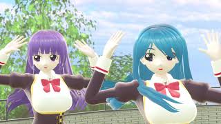 【MMD】らぶ式スミレ・しまランチで「Twinkle Days」(1080p)【sdPBR・60fps】