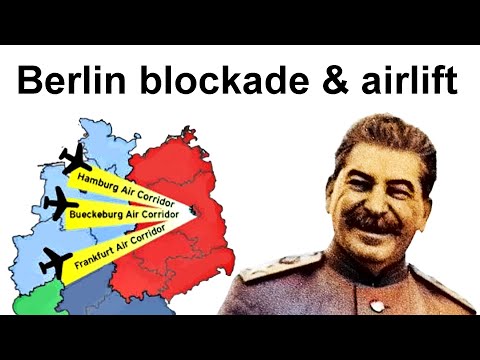 What was the result of the Soviet Union’s actions in Berlin in 1948 the United Nations made Berlin a neutral city the Western allies flew supplies into West Berlin the United Nations forced the Soviet Union to leave Germany the Western allies agreed to give the Soviet Union?