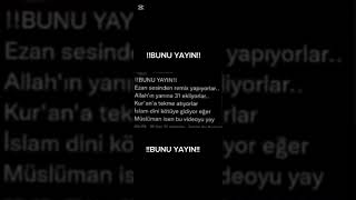 !!BUNU YAYIN!!