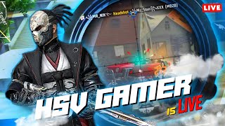 Free fire live stream 🔥 rank push or custom noob game play ke sath 🙂🙏 support kro bhaiyo