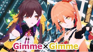 【崩壊スターレイル/Honkai star rail MMD】桂乃芬＆素裳/Gimme×Gimme(4k 60FPS)