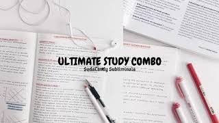 ❥ Ultimate Study Combo || Subliminal 『Extremely Powerful』