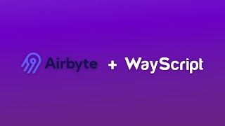 Connect Airbyte to Google Sheets and Postgres database | WayScript SQL Automation