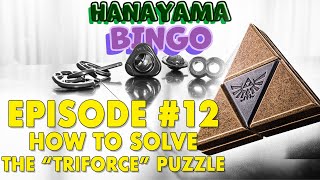 Legend of Zelda How To Solve The Hanayama Triforce Puzzle - Hanayama Bingo #12