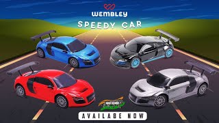 Wembley High Speed Mini 1:24 Scale Rechargeable Remote Control car with Lithium Battery for Kids