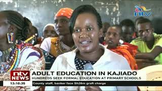 More than 100 illiterate adults in Kajiado county seek formal education at primary schools