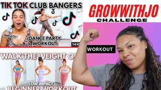 GROWWITHJO & CHLOE TING GET FIT CHALLENGE| JOIN ME