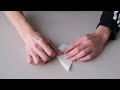 origami baking paper bowl tutorial