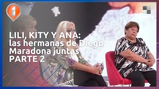 Las hermanas de Diego Maradona hablaron en Intrusos (2da parte)