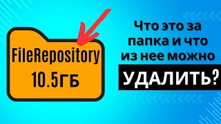 Папка FileRepository. Что в ней и почему она столько весит? Что можно удалить из нее?