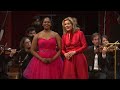 renée fleming and pretty yende with l orchestre des nations sull’aria who 75 healing arts concert