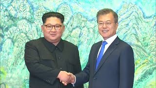 文在寅與金正恩握手跨38度線 20180427 公視晚間新聞