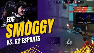 Casters React To EDG Smoggy's 1v3 CLUTCH Against G2 | VCT Masters Bangkok 2025