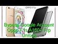 How To Bypass Google Account Oppo F1s A1601 Frp Unlock Without OTG , No PC