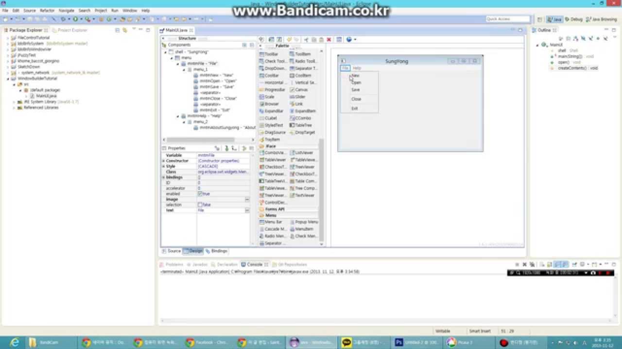 Java Windowbuilder Tutorial Youtube