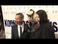 Jeff Koons, Lady Gaga, Marina Abramovic at Lady Gaga Pres...