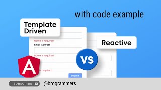 Template Driven Forms vs Reactive Forms in Angular | Angular Form Example