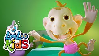 Five Little Monkeys - THE BEST Songs for Children | LooLoo Kids