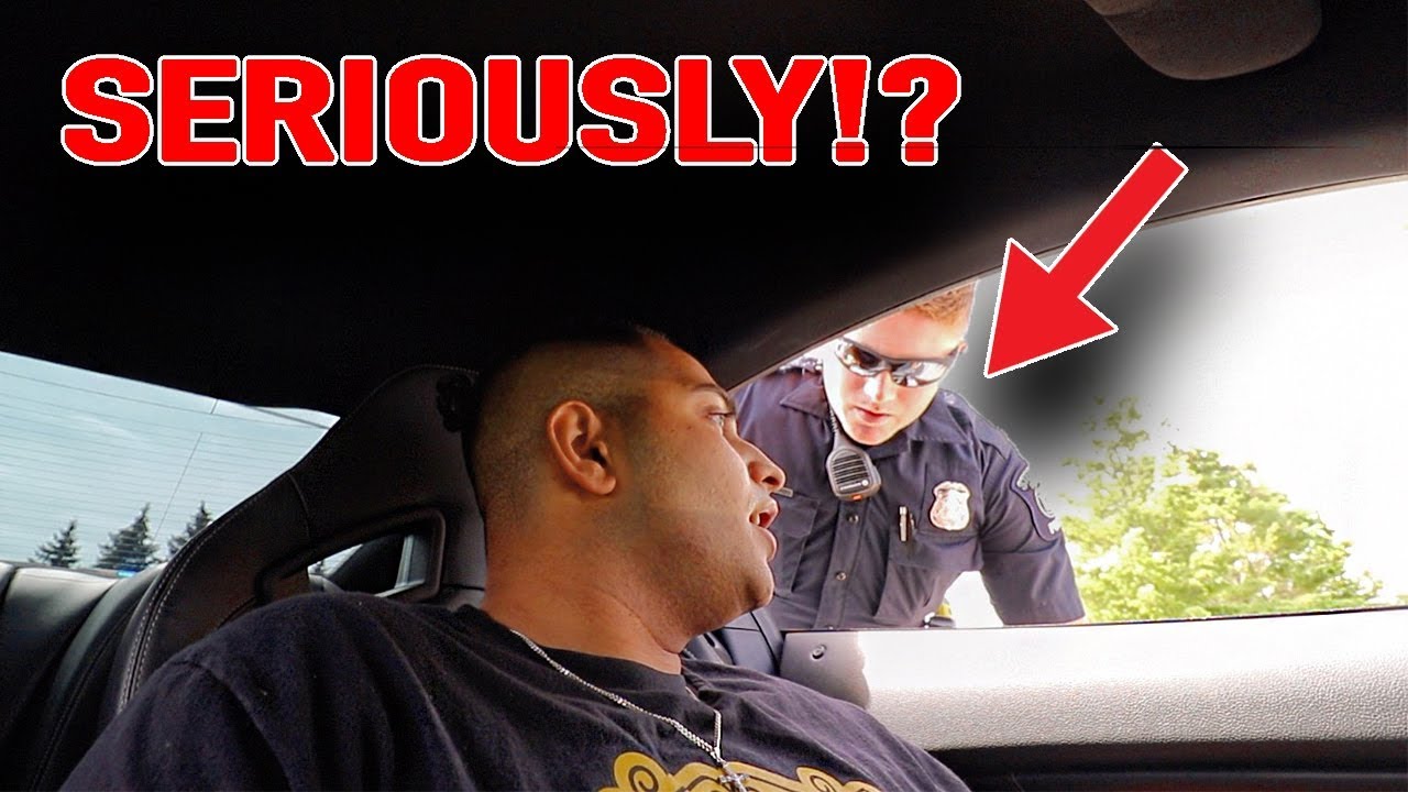 I CAN'T BELIEVE THIS COP PULLED ME OVER FOR THIS... - YouTube