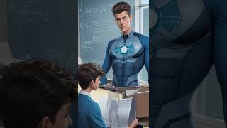Superhero + Teacher #marvel #avengers #shorts