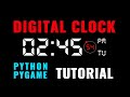 Python Beginner Project Tutorial | Digital Clock