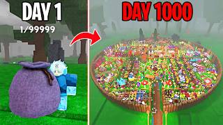 1000 Days to Build a Best Base in 99 Nights in The Forest