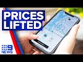 Uber hiking baseline prices for rides | 9 News Australia