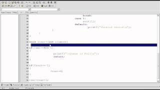 Data structure tutorial 3.1: Queue using array C program