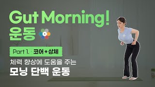 것모닝 운동 | 모닝 단백 운동 Part 1. 코어+상체