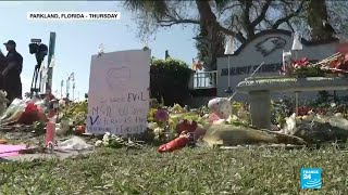 Parkland shooting: thousands pay tribute to students killed one year ago