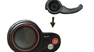 Repair electric scooter throttle (re-engage the spring)
