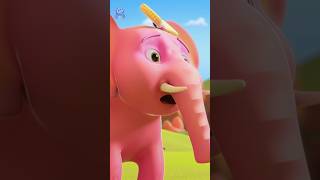 Ek Mota Hathi Sehar Ko Chale, एक मोटा हाथी, Preschool Rhymes, Animals For Children #shorts #trending