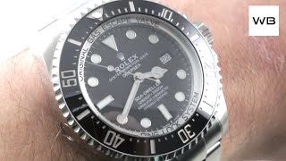 2018 Rolex Deepsea Sea Dweller NEW SIZE (126660) Rolex Watch Review
