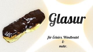 Einfache Schokoladenglasur - für Kuchen, Éclairs und mehr [Kochklub]