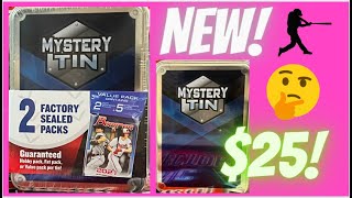 New! Mystery Tin **A Baseball Card Mystery Tin by MJ Holding ** Product Review