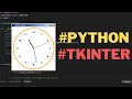 Python Analog Clock Using Tkinter [With Source Code]