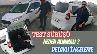 Ford Tourneo Courier Titanium Plus / Test Sürüşü / İNCELEME / #ford #tourneo #courier