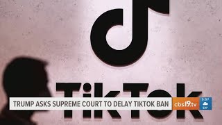 President-elect Donald Trump asks Supreme Court to delay TikTok ban