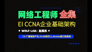 思科认证CCNA培训13-广播域,VLAN的引入,Access接口的使用