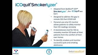 How COVID-19 changed Stop Smoking Services (SSS): Bedfont Scientific iCOquit