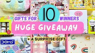 50 K HUGE GIVEAWAY GIFTS FOR 10 WINNERS + A SURPRISE GIFT | WELL WISHER DIY | MALAYALAM