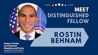 Meet Distinguished Fellow Rostin Behnam, former U.S. Commodity Futures Trading Commission Chair