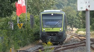 Agilis Regional Train arriving at station