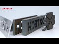 dxtech 12000w fiber laser cutting machine