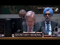 live united nations u.s. secretary of state antony blinken chairs unsc on artificial intelligence