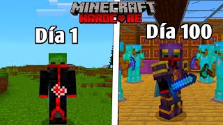 Sobrevivi 100 Dias en Minecraft Hardcore 1.21