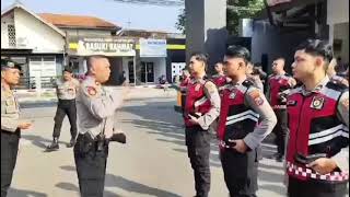 Apel fungsi pengecekan sikap tampang satsamapta polres ponorogo